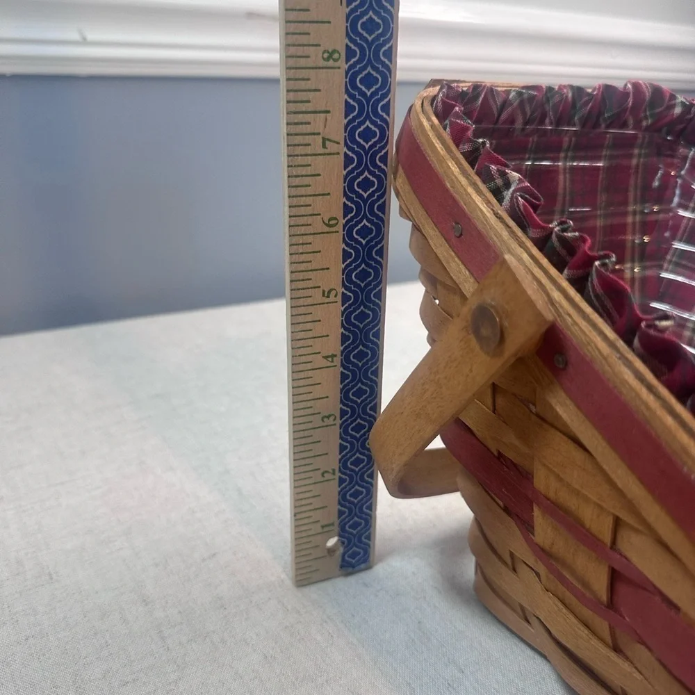 Longaberger 1991 Yuletide Traditions Sleigh Basket
